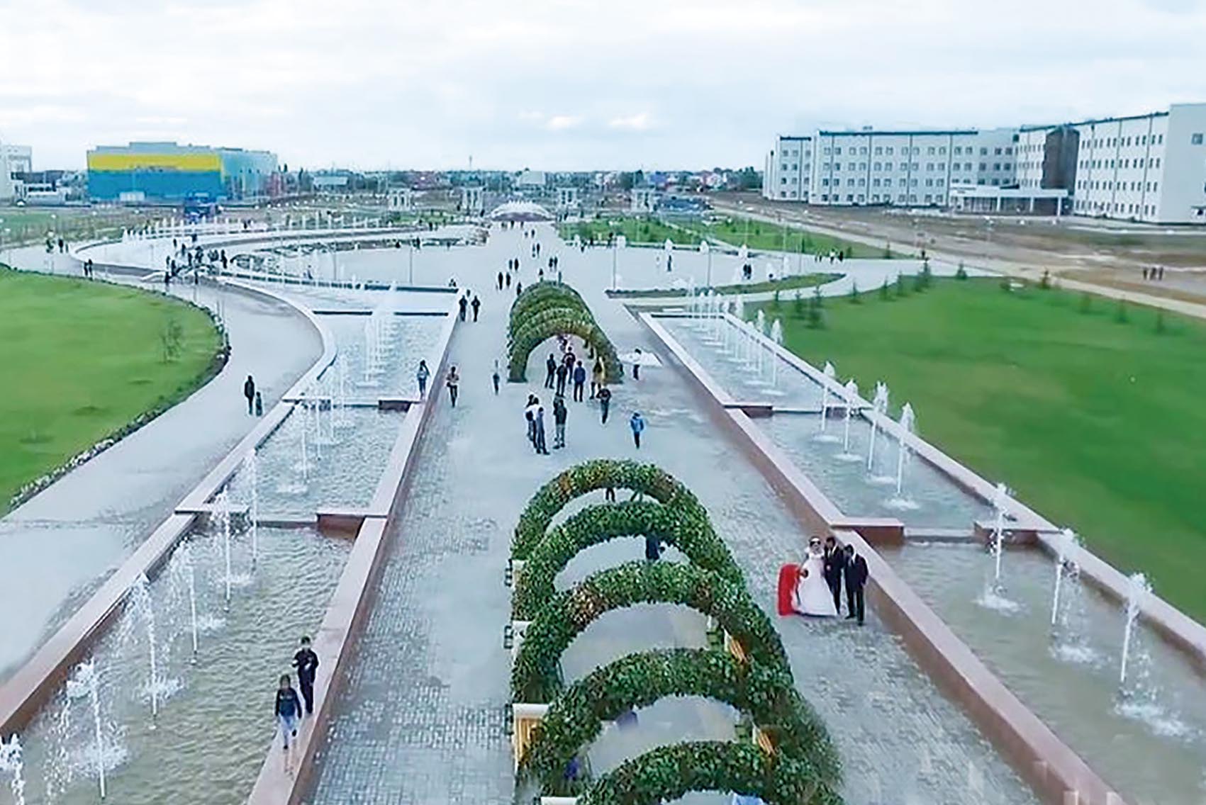 Парк первого президента в Уральске